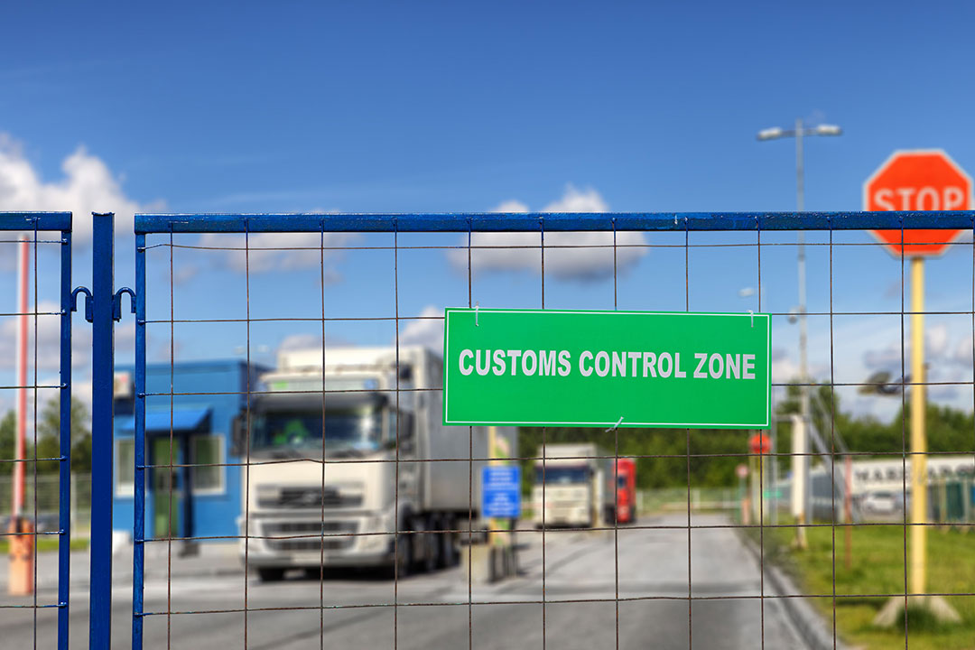 customs checkpoint